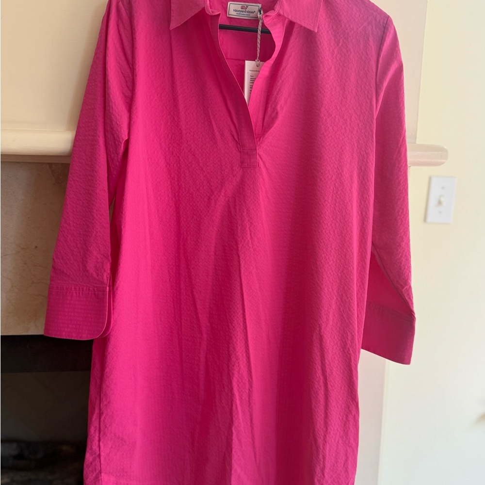 Vineyard Vines Pink Performance Dress